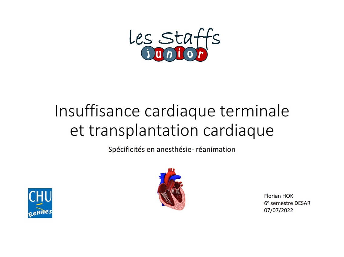 Transplantation cardiaque