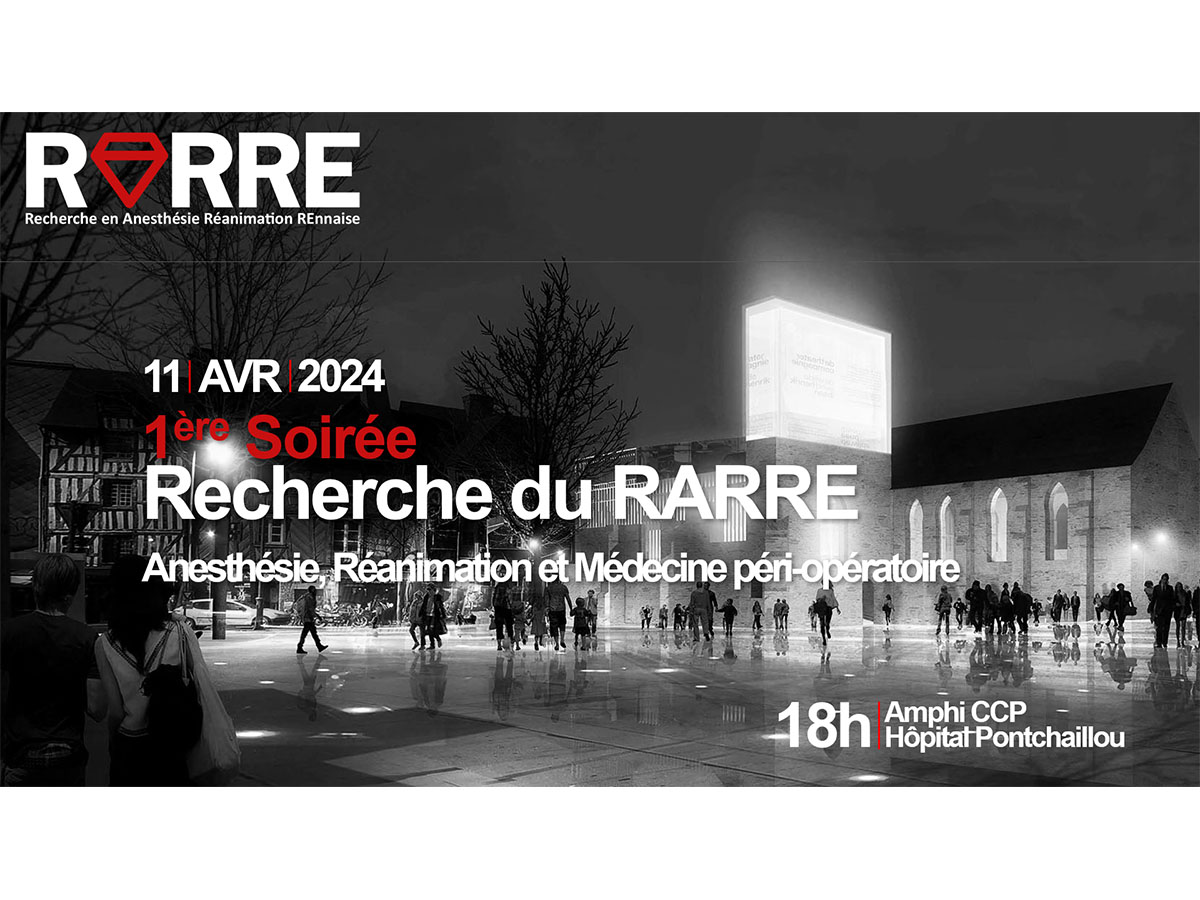 Soirée Recherche du RARRE 2024