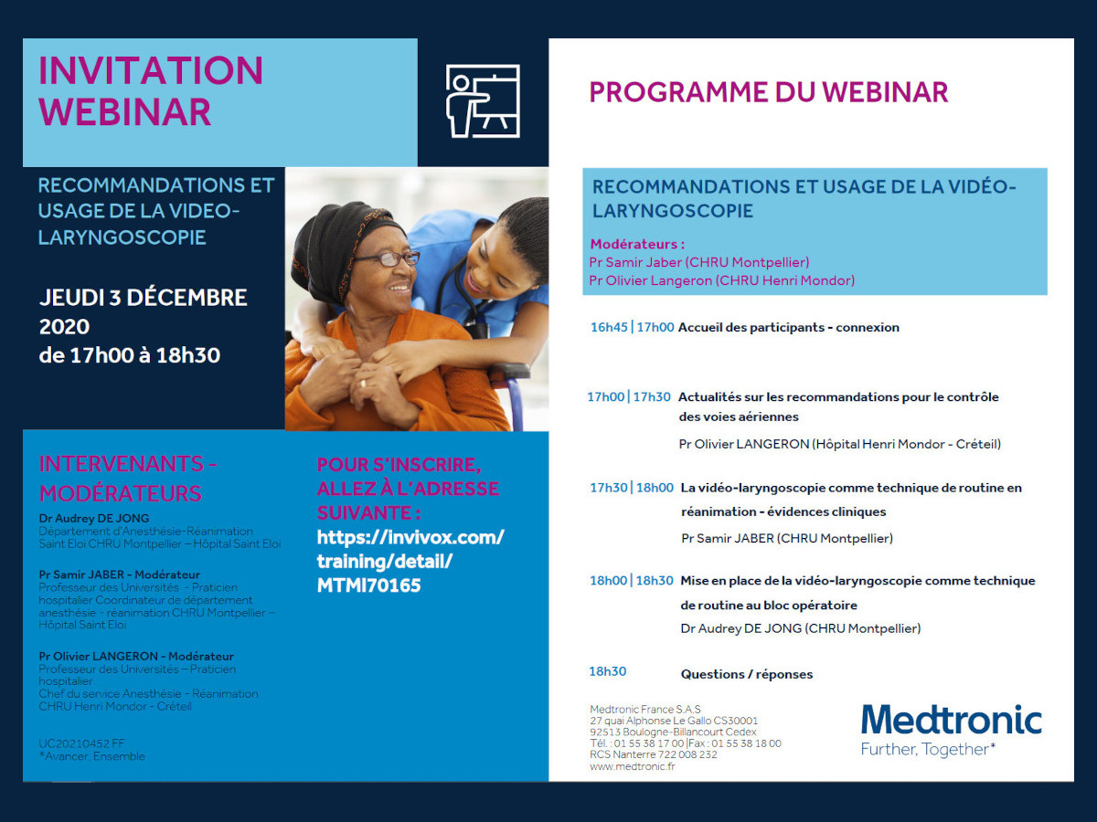 Webinar Medtronic